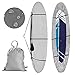 420D Kajak Abdeckung, Wasserdicht UV-beständig Kajak Persenning mit Bandagen und Schultergurten, Boot Abdeckplane Staubschutz für Fischerboot/Kanu/Paddelbrett/Canoeing (4.1~4.5m/13.4ft~14.7ft)