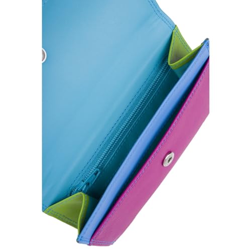 mywalit Double-Flap Wallet Leather Purse | 6 Credit Card Slots | ID Window, Coin Pockets & Pen | Liguria | Classy & Compact Accessory for Men & Women | Perfect for Everyday Use3