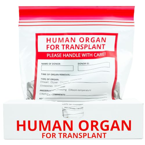 Image of Funny Human Organ Bags, 25 Pack, Doctor Party Favors & Nurse Gifts