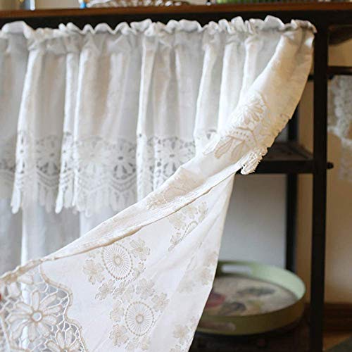 Cortinas de cocina para ventanas pequeñas que evitan salpicaduras y facilitan luz 3