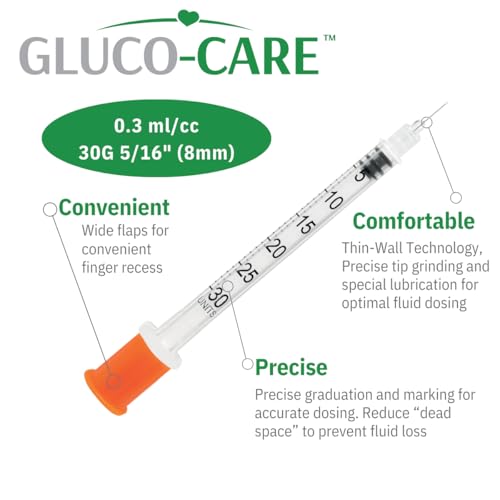 03 mlcc syringes 30g x 516 8mm orange cap 100box