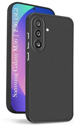 Image of Jkobi Back Cover Case for Samsung Galaxy M56 | Samsung Galaxy F56 (Liquid Silicone | Side Grip | Camera Protection)