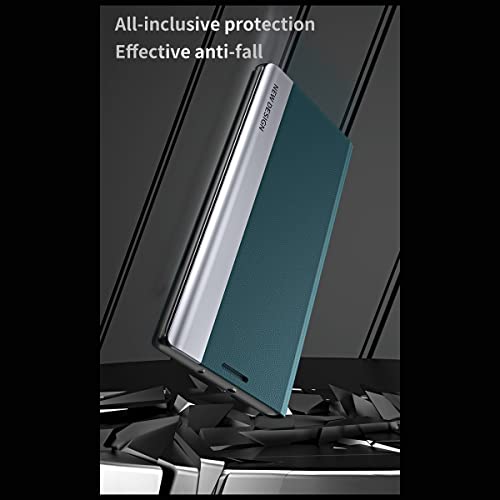 Capa protetora para Xiaomi Poco X4PRO 5G capa flip de couro com revestimento magnético translúcido +