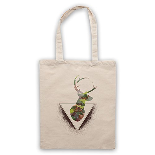 Sac d'emballage Deer Head à motif aquarelle artistique et élégant