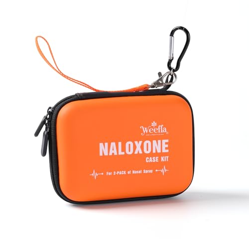 weefla High-Visibility Orange Naloxone Case