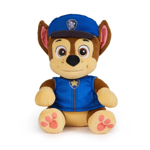 Paw Patrol peluche Chase 25 cm cadeau anniversaire idéal dès la naissance