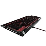 Patriot Viper V770 – mechaniczna klawiatura do gier, oświetlenie RGB, czerwone przełączniki – czerwone przełączniki (Kailh), 108 programowalnych przycisków, 5 przycisków makra, podkładka pod