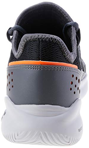 Tênis Quark, Fila, Masculino, Grafite/Preto/Laranja Flúor, 40