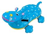 Tamaño: 95 * 60 cm. Jilong - Figura hinchable de hipopótamo con asas