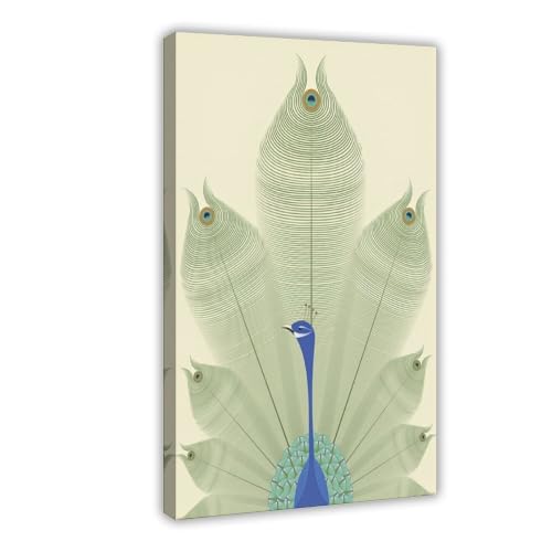 Décoration murale moderne paon pour sublimer la chambre