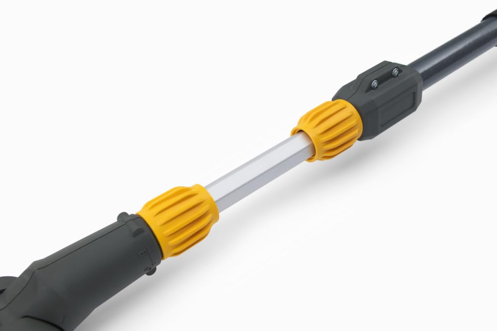 STIGA PH 700e Tagliasiepi Telescopico A Batteria, 48 V, 60 cm – Asta Telescopica 65 cm, Lama Doppia Azione Regol. 6 Angoli – Per Siepi E Alberi Alti