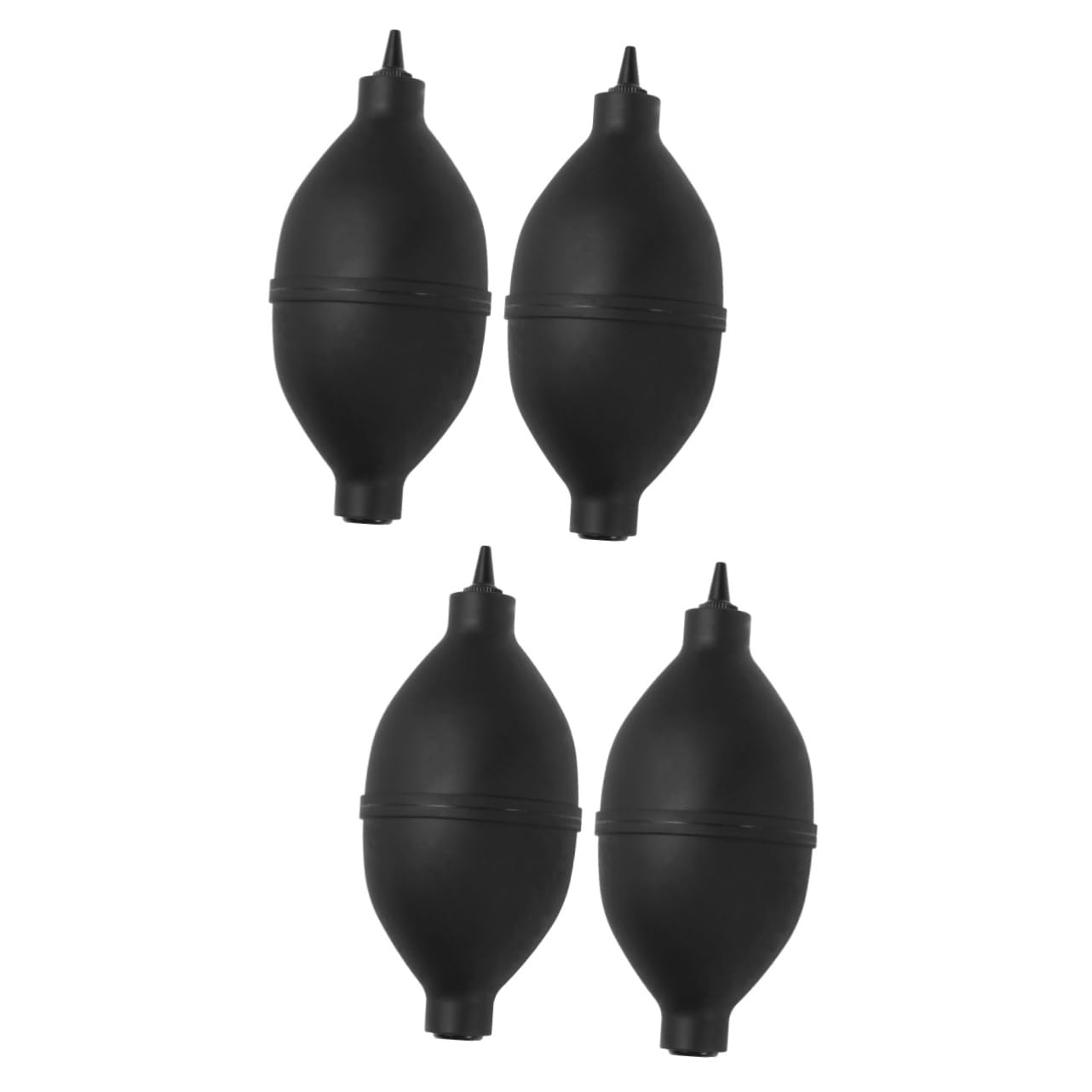 Gadpiparty 4pcs Silicone Squeeze Bulb Dust Blower for Computer Camera and Cleaning Pump for Efficient Dust Removal Black Random Blow-image-0