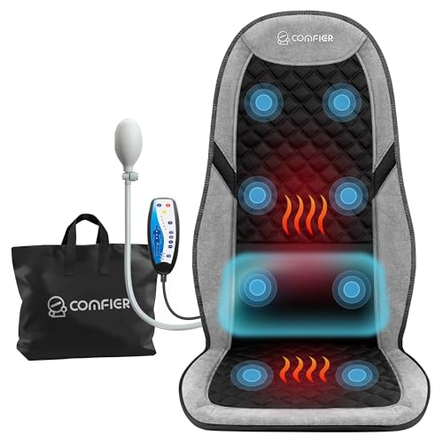 COMFIER Back Massager with Heat and Vibration