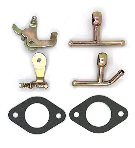 Fuel Inlet Repair Fittings With T Banjo Fuel Tee Union Kit,Throttle Lever Linkage Kit&Gaskets For Weber 40 Dcoe/Dco #TOP1