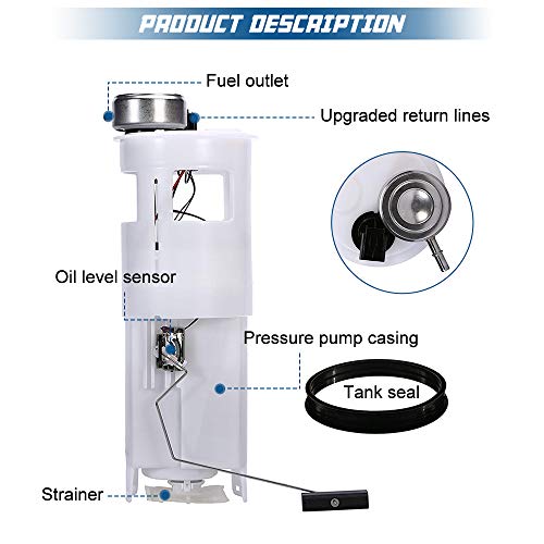 image for Apeixoto AP7161M Fuel Pump Module Assembly for 2002 2003 DODGE RAM 150