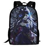 [LDU] ウマ娘 ライスシャワー リュック メンズ ビジネスリュック レディース バックパック リュックサック 大容量 通勤 通学 出張 旅行 pc ビジネス ラップトップバック 多機能 撥水加工 耐衝撃