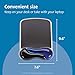 Kensington Duo Gel Mouse Pad with Wrist Rest, Ergonomic Wrist Support for Pain Relief, Comfortable Non-Skid Gel Pad for Computer, Laptop, Office & Home 9.6
