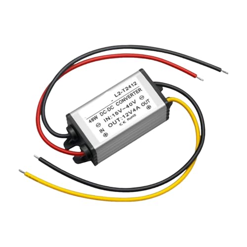 Convertisseur 24V à 12V 4A régulateur de tension étanche en aluminium pour voiture