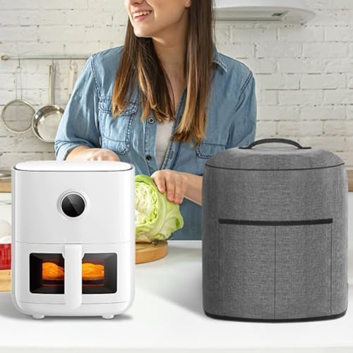 Copertura antipolvere per pentola a pressione, custodia per il trasporto, per pentole con tasca per piccoli elettrodomestici da cucina, custodia protettiva per il trasporto di pentole