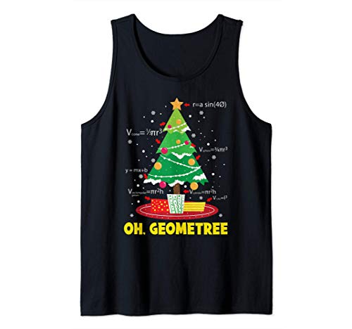 Oh Geometree Christmas Gift For Father Tank Top