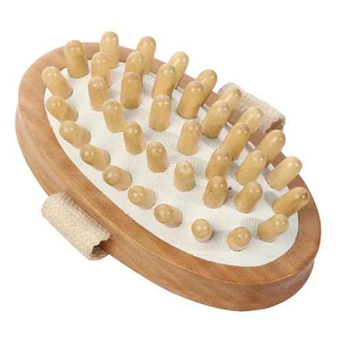 Cepillo De Masaje Corporal - Masajeador De | Herramientas De Masaje Con Maderoterapia - Relajación Muscular | Del Dolor De Cuello Y Espalda | Drenaje Linfático - Cepillo Para Quitar Celu