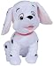 Toys Peluche Disney : Chien Blanc et Noir Rolly 33 cm - Doudou Licence Enfant - 101 dalmatiens - Animal - Heros Disney Nouveaute