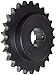 Browning H6025X 1 5/8 Finished Bore Roller Chain Sprocket, Single Strand, Steel, Hardened Teeth, 25 Teeth