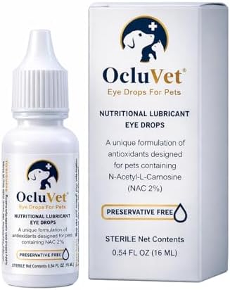 Pet Eye Drops for Dogs & Cats, 2% NAC, 16 mL | Preservative-free ...