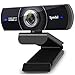 Produktbild Webcam mit Mikrofon für PC Webcam 1080p Full HD 60fps Streaming Webkamera mit Low-Light Korrektur Webcam USB 2.0 Plug und Play für Laptop Desktop Videoanruf Konferenz Online-Unterricht
