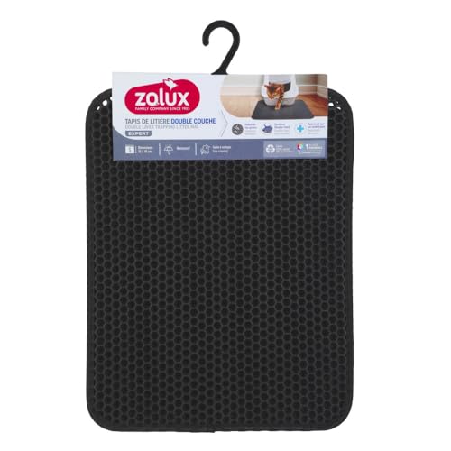 zolux - Tapis d'hygiène double fond 35 x 45 cm pour maison de toilette chat