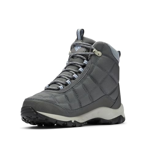 Columbia Columbia Womens Firecamp Boot, Graphite/Faded Sky, 8