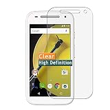 Vaxson 3-Pack Screen Protector, compatible with Motorola Moto E (2nd Gen.) / Moto E2 / E+1 XT1527 XT1511 XT1505 XT1524 TPU Film Protectors Sticker [ Not Tempered Glass ]