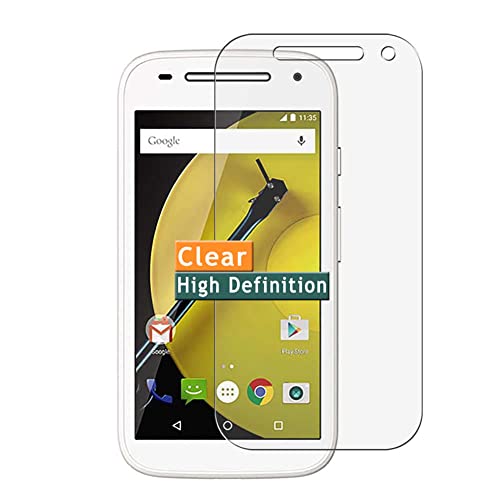 Vaxson 3-Pack Screen Protector, compatible with Motorola Moto E (2nd Gen.) / Moto E2 / E+1 XT1527 XT1511 XT1505 XT1524 TPU Film Protectors Sticker [ Not Tempered Glass ]