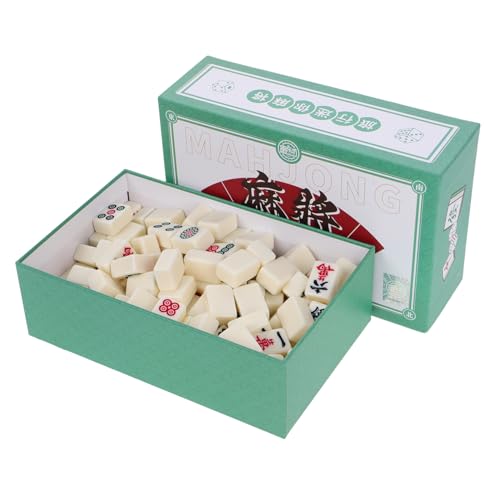 Jeu de Mahjong de voyage compact pour jouer en dortoir et espace réduit