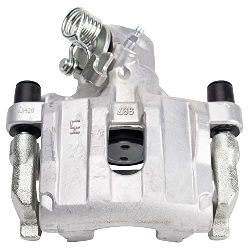 Image of TRQ Rear Brake Caliper Set Zinc Coated Hardware Compatible with 2007-2009 Ford Focus