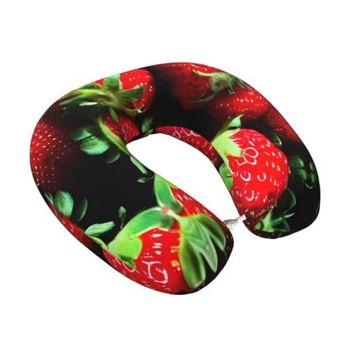 Almohada cervical de espuma viscoelástica y funda negra miniatura 2