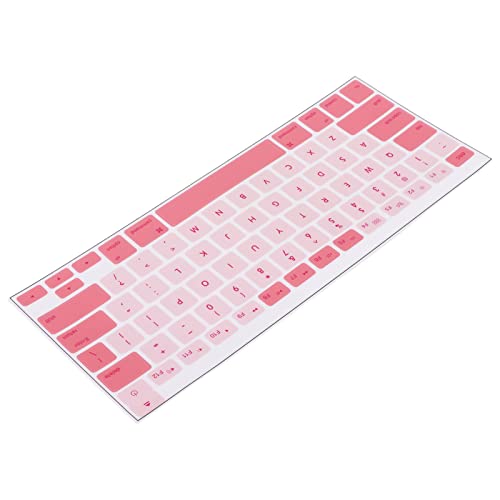 Stickers de teclado para iOS en PVC color rosa miniatura 5