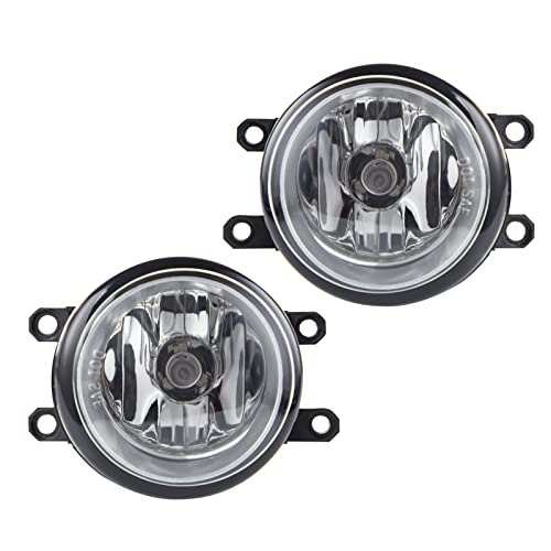 Fog Light Assembly Replacement for 2011-2013 CT200h 2011-2014 IS250/350 Toyota 4Runner Avalon Camry Highlander Matrix Prius Rav4 Tacoma With H11 12V 55W Halogen Bulbs 1 Pair by WEZEMLIGHT - Image 2