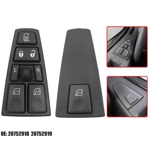 Bouton de commande de fenêtre pour réparer le lève-vitre bloqué Volvo