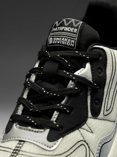 Image of The Souled Store Pathfinder: Mocha Men and Boys Brown Lace Up Low Top Sneakers