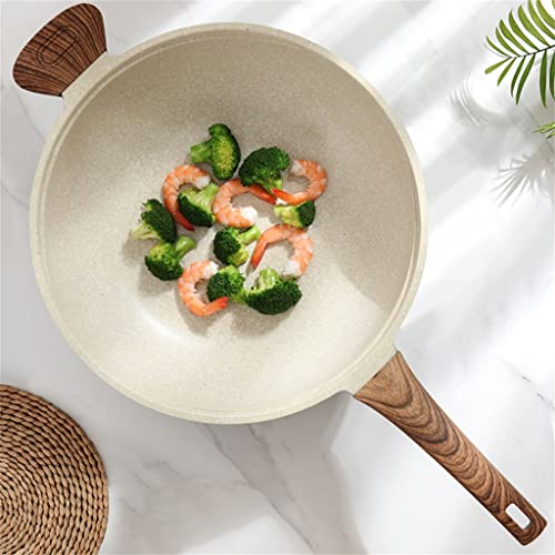 Wok con tapa y mango desmontable de aluminio miniatura 6