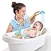 Yookidoo Baby Bath Shower Head - Elephant Water Pump and Trunk Spout Rinser - for Newborn Babies in Tub Or Sink