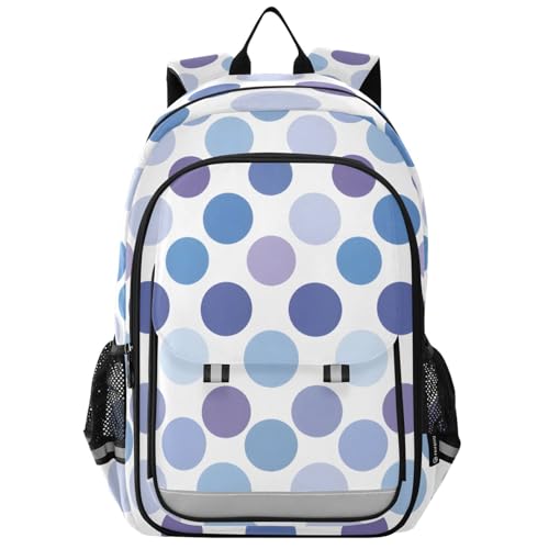 Sac à dos de voyage bleu et blanc pour enfants idéal pour l'école