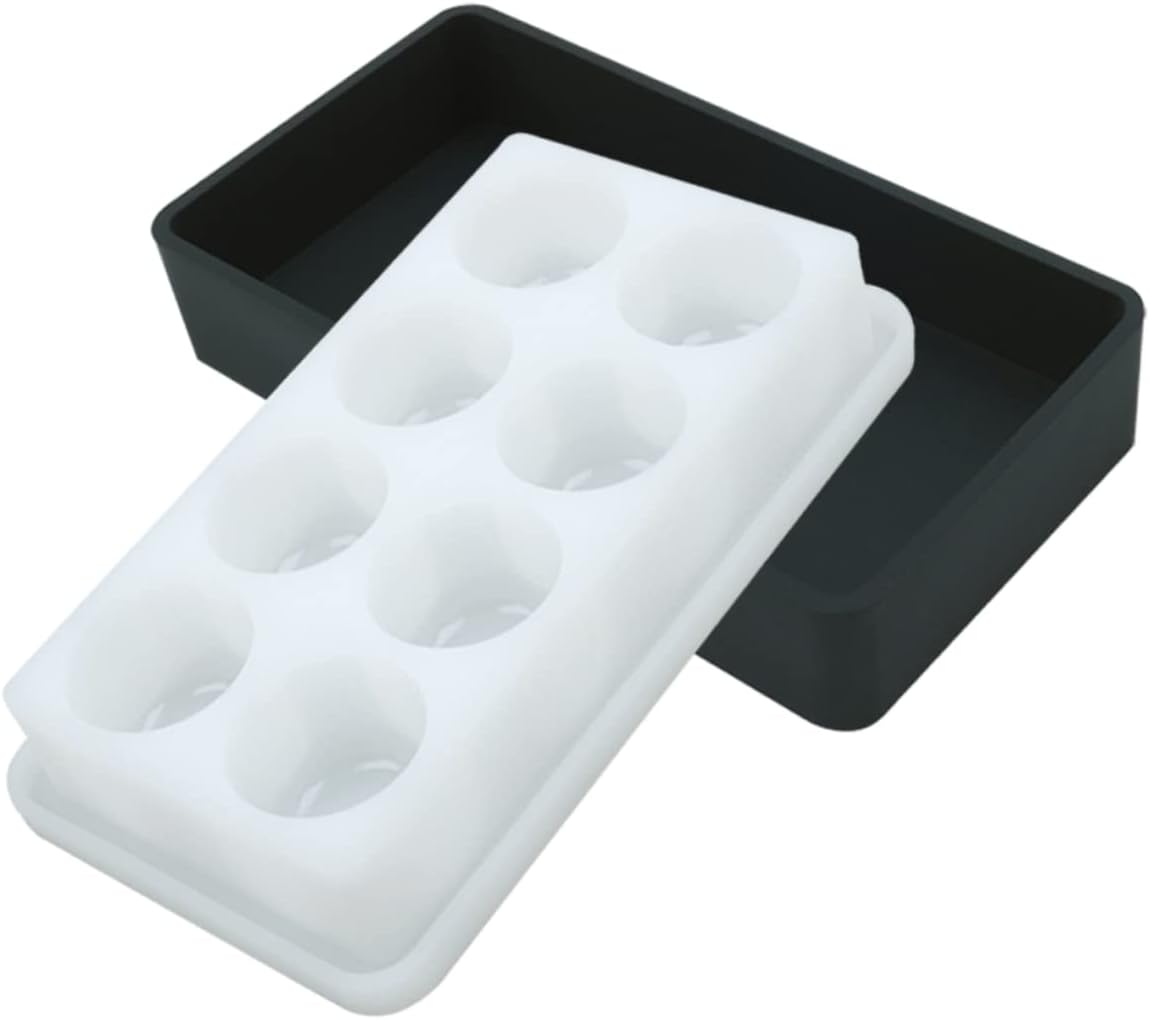 Gadpiparty 1set Silicone Mixing Box Epoxy Accessory Epoxy Mixing Cups Holder Tray Resin Craft Tool