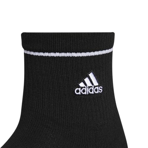 Image of adidas Cushioned Sport High Quarter Socks 3-Pairs Durable & Comfortable