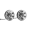 KC HiLiTES 42341 Gravity LED Pro 7 DOT Headlight, Jeep JK 07-18 - Pair Pack System