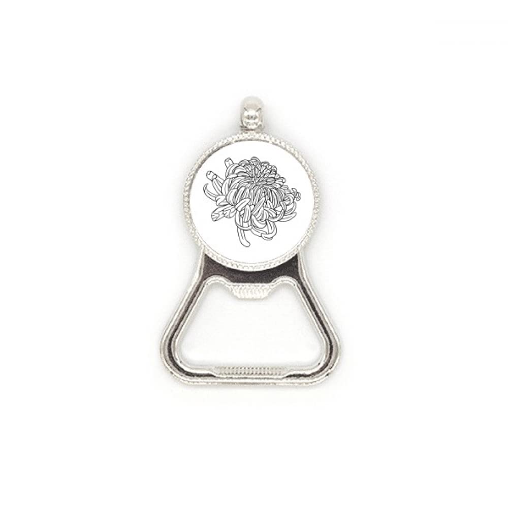 Décapsuleur fleur de chrysanthème en inox pour vos apéritifs de jardin