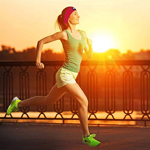 ATNKE LED Beleuchtetes Stirnband, Wiederaufladbare USB Lauf Stirnbänder mit Licht Extrem Heller 4 LED Lampe Winter Warme Stirnlampe für… – Ansicht 4
