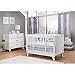 Sorelle Furniture Uptown Panel Crib, Modern Wood and Clear Acrylic Baby Crib, Made of Wood and Easy to Clean Acrylic, Non-Toxic Finish, Contemporary Baby Bed-Weathered Gray
