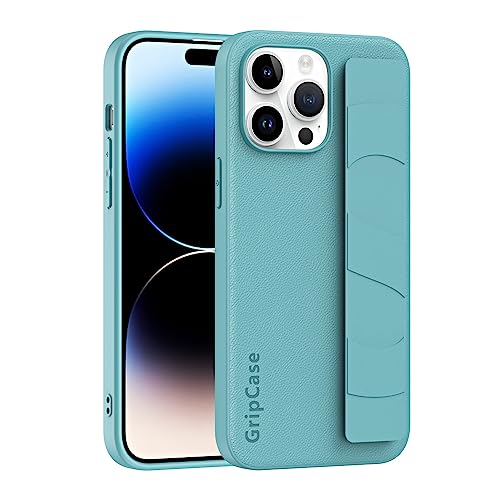Coque iPhone 15 Pro Dragonne Réglable Anti-Rayures en Polycarbonate